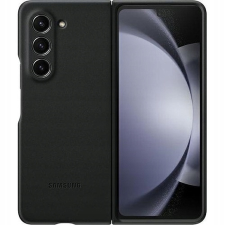 Oryginalne Etui Samsung Galaxy Z Fold5 Eco-Leather Case Czarny Black