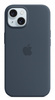 Etui Silikonowe Apple iPhone 15 Storm Blue Granatowy MT0N3ZM/A MagSafe