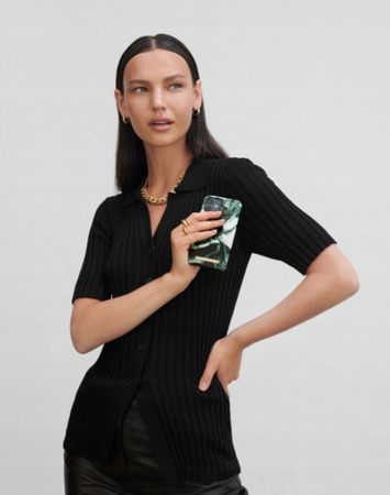 Etui Do Apple iPhone 13 Pro Max Ideal Of Sweden Golden Olive Marble Plecki