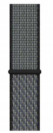 Pasek Apple Nike Sport Loop 44 / 45 / 49MM MXN52ZM/A Indygo Limetka Nylon