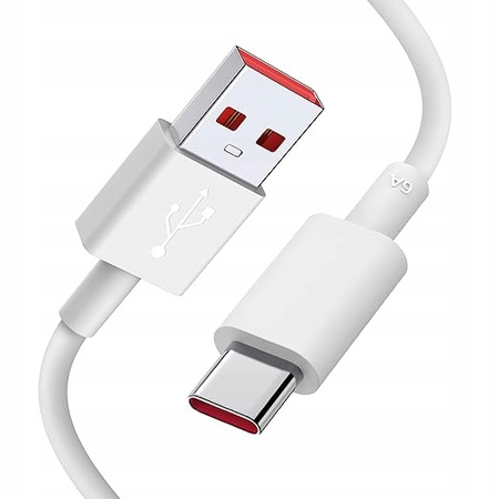 Kabel Xiaomi 120W / 6A USB-C TYP-C Do REDMI PRO Mi TURBO QC 4.0 Fast Charge