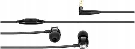 Słuchawki Dokanałowe Sennheiser CX 300S Czarne Black Z Pilotem Mikrofon