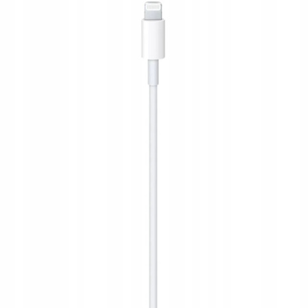 Oryginalny Kabel Apple USB-C Lightning MM0A3ZM/A A2561 Biały Do iPhone 1M