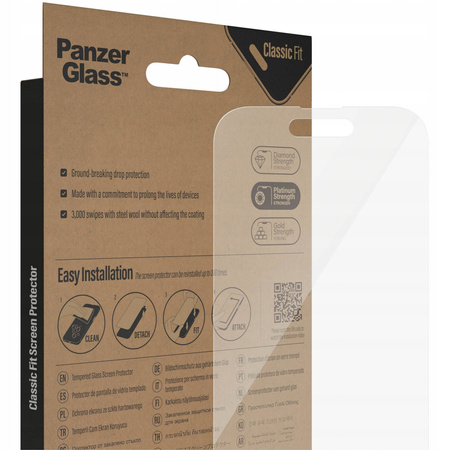 Mocne Szkło Hartowane PanzerGlass Do Apple iPhone 14 Pro Screen Protector