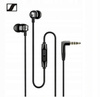 Słuchawki Dokanałowe Sennheiser CX 300S Czarne Black Z Pilotem Mikrofon
