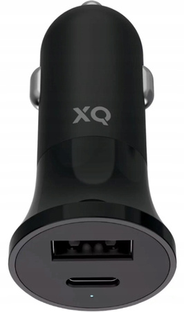 Szybka Ładowarka Samochodowa 27W Podwójny Port USB-A / USB-C Charger
