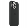 Etui Silikonowe Apple iPhone 15 Pro Max Czarne Black MT1M3ZM/A MagSafe