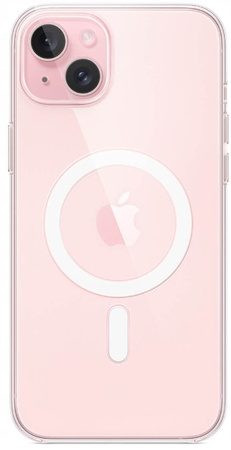 Etui Apple iPhone 15 Plus Clear Case Transparentne MT213ZM/A MagSafe Plecki