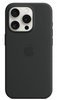Etui Silikonowe Apple iPhone 15 Pro Czarne Black MT1A3ZM/A MagSafe Plecki