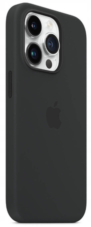 Etui Silikonowe Apple iPhone 14 Pro Midnight Czarny MPTE3ZM/A MagSafe Case