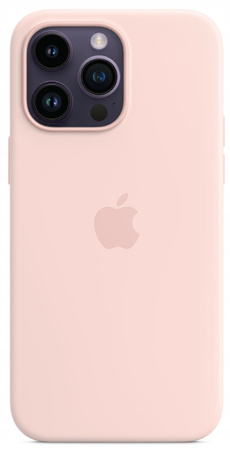 Etui Silikonowe Apple iPhone 14 Pro Chalk Pink MPTH3ZM/A MagSafe Plecki