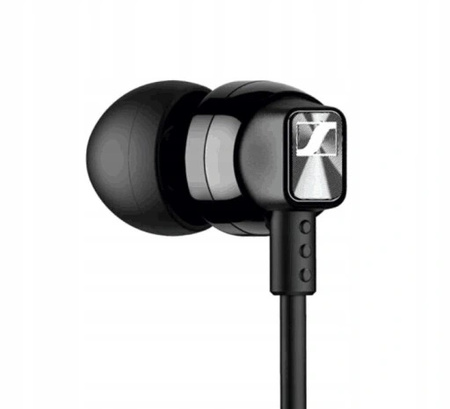Słuchawki Dokanałowe Sennheiser CX 300S Czarne Black Z Pilotem Mikrofon