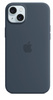 Etui Silikonowe Apple iPhone 15 Plus Storm Blue MT123ZM/A Granatowe Plecki