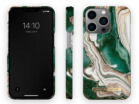Etui Do Apple iPhone 13 Pro Ideal Of Sweden Golden Jade Marble Printed Case