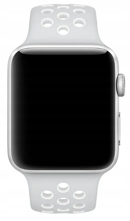Pasek Apple Nike Sport Band 44 / 45 / 49MM MX8F2ZM/A Pure Platinum White