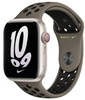Pasek Apple Nike Sport Band 44 / 45 / 49MM MPH73ZM/A Dark Olive Czarny