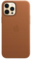 Etui Apple iPhone 12 Pro Max MHKL3ZM/A Saddle Brown Brązowe Plecki Skórzane