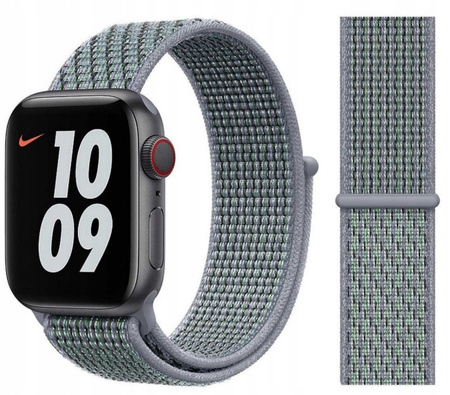 Pasek Apple Nike Sport Loop 44 / 45 / 49MM MGQL3ZM/A Light Obsidian Mist