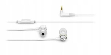Słuchawki Dokanałowe Sennheiser CX 300S White Białe Z Pilotem Mikrofon Etui