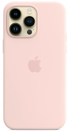 Etui Silikonowe Apple iPhone 14 Pro Chalk Pink MPTH3ZM/A MagSafe Plecki