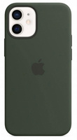 Etui Silikonowe Apple iPhone 12 Mini Cypryjska Zieleń MHKR3ZM/A MagSafe