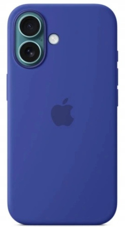 Etui Silikonowe Apple iPhone 16 Niebieski MYY63ZM/A Ultramarine MagSafe