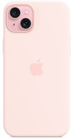 Etui Silikonowe Apple iPhone 15 Light Pink MT0U3ZM/A Różowe MagSafe Plecki