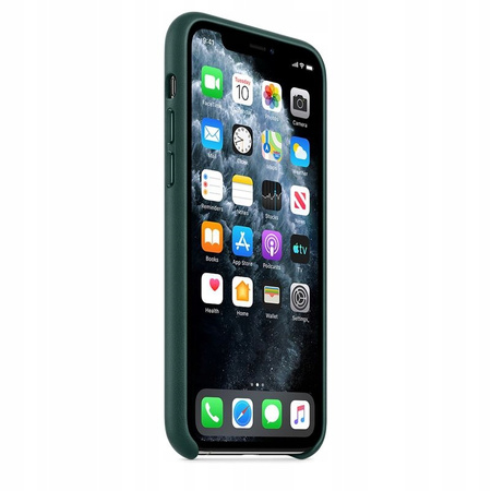Etui Skórzane Apple iPhone 11 Pro Forest Green MWYC2ZM/A Zielony Plecki