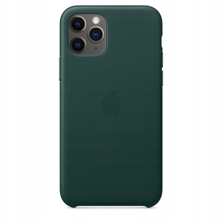 Etui Skórzane Apple iPhone 11 Pro Forest Green MWYC2ZM/A Zielony Plecki