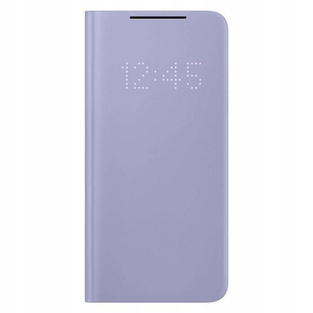 ETUI SAMSUNG GALAXY S21 5G SMART LED VIEW COVER ORYGINALNY POKROWIEC FIOLET