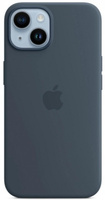 Etui Silikonowe Apple iPhone 14 Storm Blue Granatowy MW5T3ZM/A MagSafe