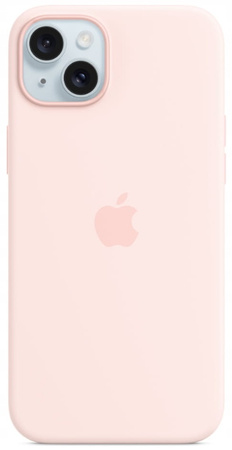 Etui Silikonowe Apple iPhone 15 Light Pink MT0U3ZM/A Różowe MagSafe Plecki