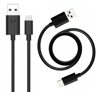 Kabel Motorola Przewód Do Ładowania Telefonu USB-A Na USB-C TYP C Czarny