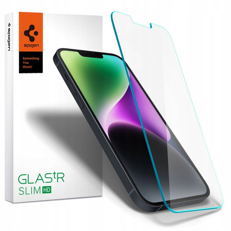 Mocne Szkło Hartowane Spigen GlasTR Slim HD iPhone 13 Pro Max / 14 Plus