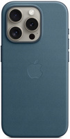 Etui Apple iPhone 15 Pro Finewoven Niebieski Tkanina MT4Q3ZM/A MagSafe