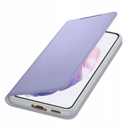 ETUI SAMSUNG GALAXY S21 5G SMART LED VIEW COVER ORYGINALNY POKROWIEC FIOLET