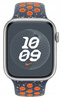 Pasek Apple Nike Sport Band 44 / 45 / 49MM MUV93ZM/A Blue Flame M/L Opaska