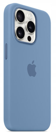 Etui Silikonowe Apple iPhone 15 Pro Max Winter Blue MT1Y3ZM/A MagSafe Case
