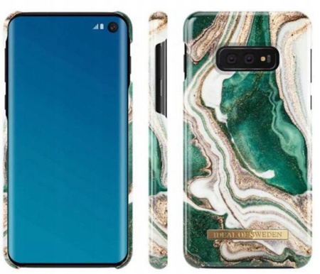 Etui Do Samsung Galaxy S10E Ideal Of Sweden Golden Jade Marble Printed Case