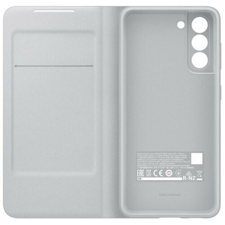 ETUI SAMSUNG GALAXY S21 5G SMART LED VIEW COVER ORYGINALNY POKROWIEC FIOLET