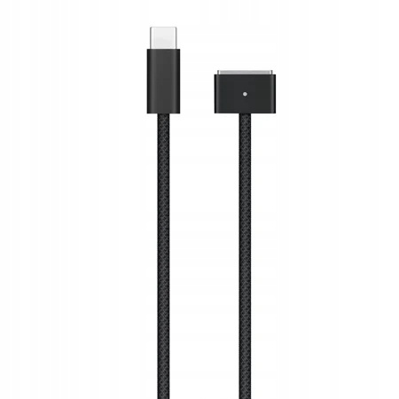 Kabel Przewód Apple USB-C Na MagSafe 3 MUVQ3ZM/A Gwiezdna Czerń Złącze 2M