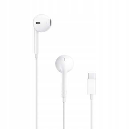 Apple Earpods Słuchawki USB-C MTJY3ZM/A Do iPhone 15 / 15 Pro / 16 Pro