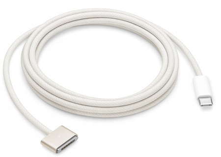 Kabel Przewód Apple USB-C MagSafe 3 MW633ZM/A Starlight Księżycowa Poświata