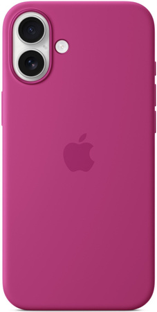 Etui Silikonowe Apple iPhone 16 Plus Różowy Fuchsia MYYE3ZM/A MagSafe