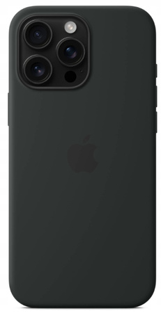 Etui Silikonowe Apple iPhone 16 Pro Max Czarny Black MYYT3ZM/A MagSafe