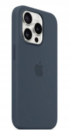 Etui Silikonowe Apple iPhone 15 Pro Max Storm Blue MT1P3ZM/A MagSafe Plecki