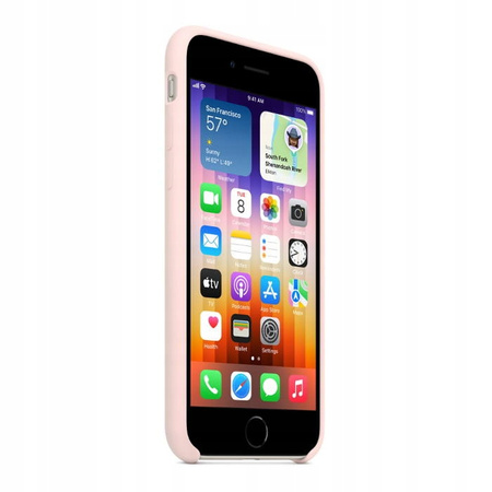 Etui Apple iPhone SE 2022 / 8 / 7 MN6G3ZM/A Chalk Pink Pudrowy Róż Plecki