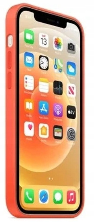 Etui Silikonowe Apple iPhone 12 Mini Pomarańczowe MKTN3ZM/A MagSafe Plecki