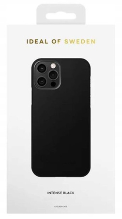 Etui Do Apple iPhone 12 Pro Max Ideal Of Sweden Intense Black Czarny