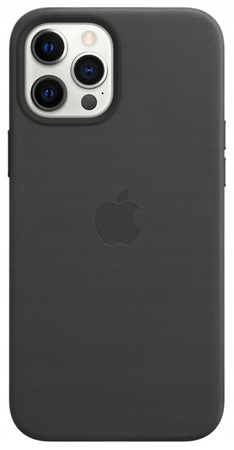 Etui Apple iPhone 12 / 12 Pro Czarne MHKG3ZM/A Leather Skórzane MagSafe